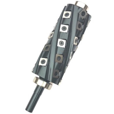  6-inch jointer real shear helix cutterhead with carbide cutters